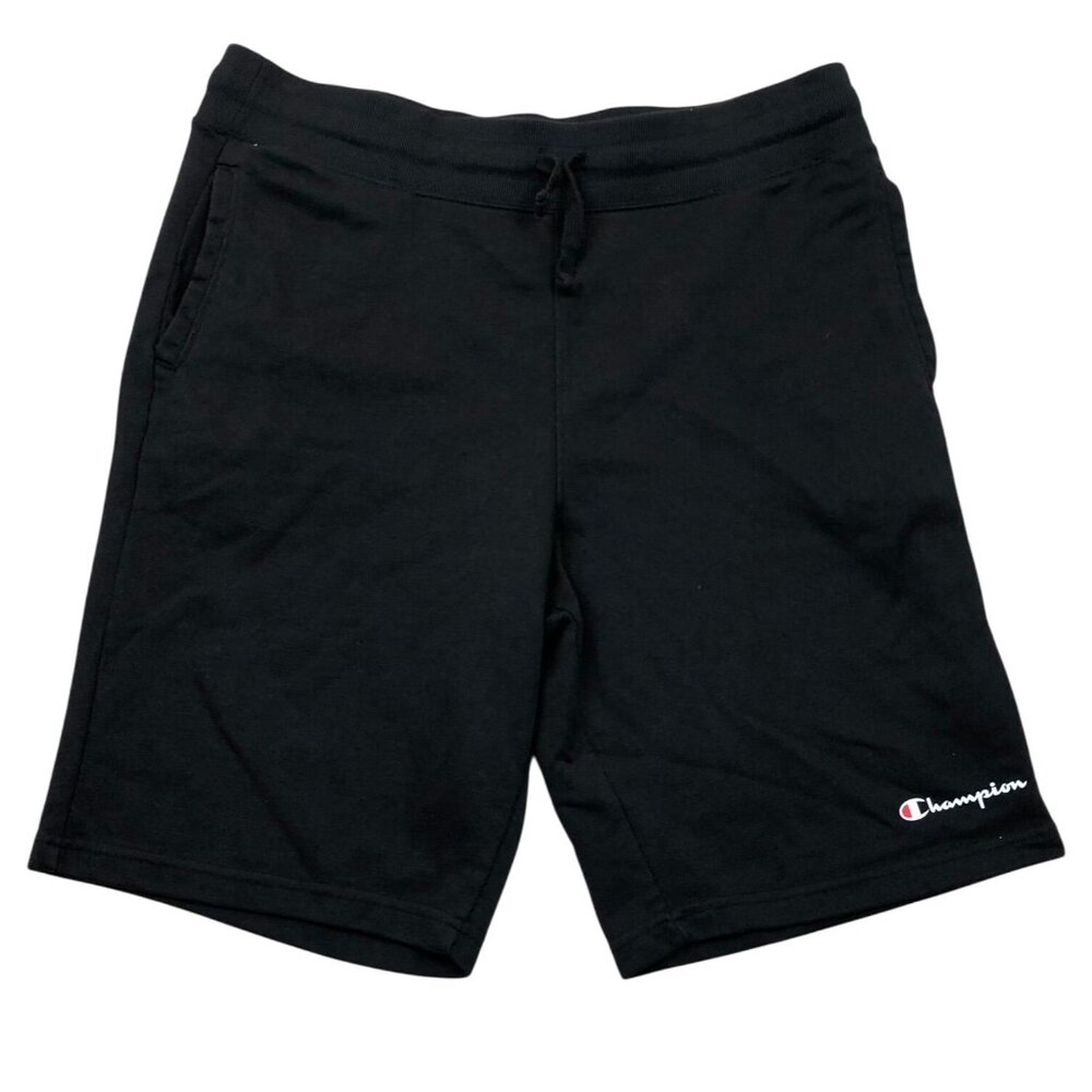 Champion Mens Athletic Shorts Size XXL Bermmuda Activewear Drawstring Black